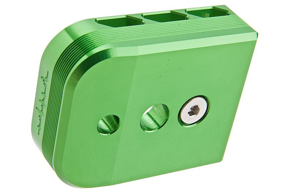 Dr. Black Tokyo Marui Hi Capa 5.1 GBB Magazine Base (Aluminum, Type B, Green)