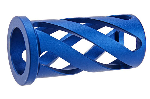 Dr. Black Tokyo Marui Hi Capa GBB Spring Guide Plug (Short, Aluminum, Blue)