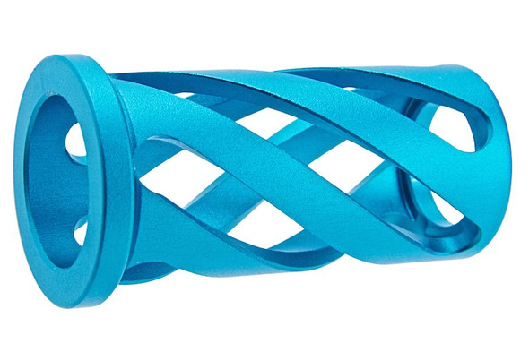 Dr. Black Tokyo Marui Hi Capa GBB Spring Guide Plug (Short, Aluminum, Aqua)