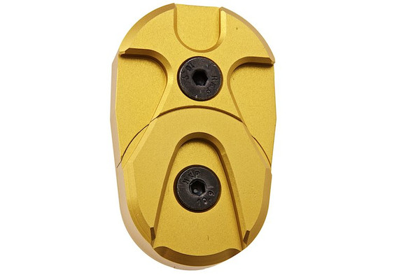 Dr. Black Folding Stock Adapter for AEG (CNC 6063 Aluminum, Gold)