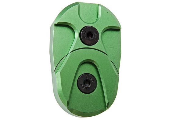 Dr. Black Folding Stock Adapter for AEG (CNC 6063 Aluminum, Green)
