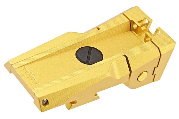 Dr. Black Tokyo Marui Hi Capa 5.1 GBB Fiber Optic Rear Sight (Aluminum, Gold)