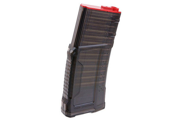 EMG M4 AEG Magazine (250 rounds, Strike Industries Licensed) by King Arms - Black (Clear Version)