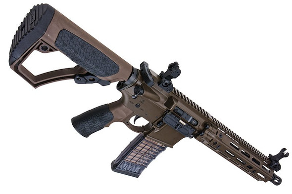 EMG Daniel Defense DD MK18 RIII PDW GBB Airsoft M4 Rifle (CYMA CGS System) - Brown