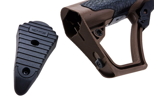 EMG Daniel Defense Collapsible Stock AEG (by CYMA) - Brown