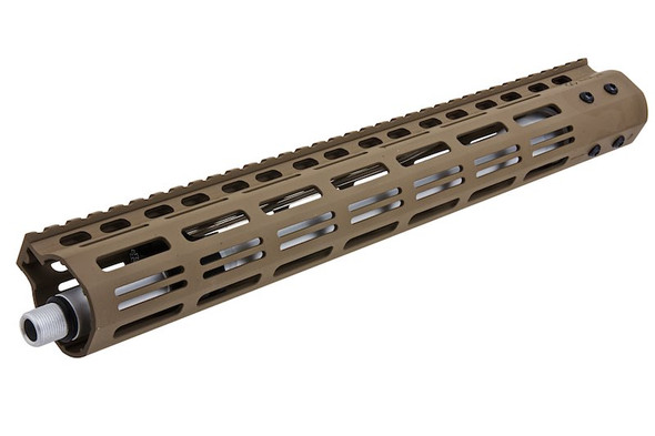 CYMA CGS Tokyo Marui MWS GBBR NSR13.5 Handguard (M-LOK) - FDE