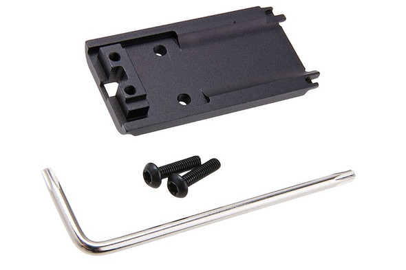 Angry Gun Tokyo Marui G17 Gen 5 MOS GBB OPF-G Style DDP Optic Mount Plate - Black