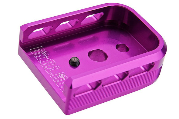 Dr. Black Tokyo Marui Hi Capa 5.1 GBB Magazine Base (Aluminum, Type B, Purple)