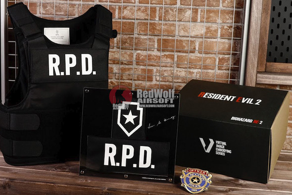 CAPCOM Biohazard / Resident Evil 2 R.P.D. Leon S Kennedy Soft Armor Vest with Patches-Licensed Products