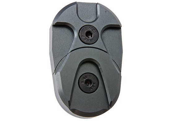 Dr. Black Folding Stock Adapter for AEG (CNC 6063 Aluminum, Grey)
