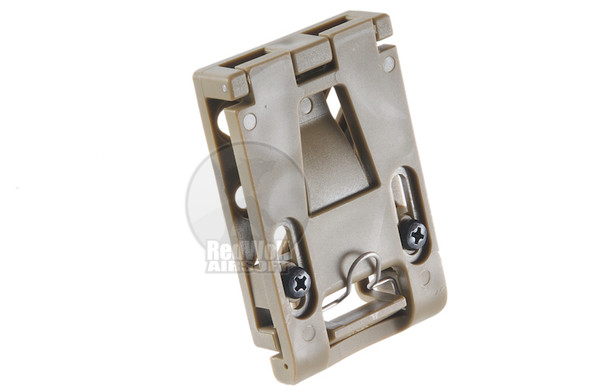 TSC Mad Warrior Shrapnel Style Full Adjustable Clip (TAN)