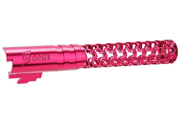 Dr. Black Hi-Capa 5.1 GBB Outer Barrel (Type -Geom, 6063 Aluminum, Magenta)