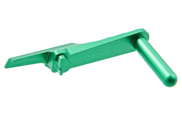 5KU Tokyo Marui Hi Capa GBB Airsoft Slide Stop - Type 1 (Aluminum, Green)