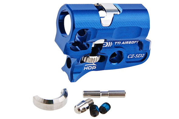 TTI Airsoft KJ Works Shadow 2 CZ-75 GBB Airsoft Infinity TDC Hop Up Chamber - Blue