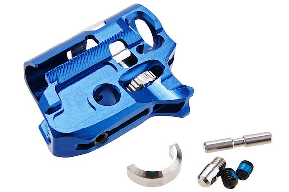 TTI Airsoft KJ Works Shadow 2 CZ-75 GBB Airsoft Infinity TDC Hop Up Chamber - Blue