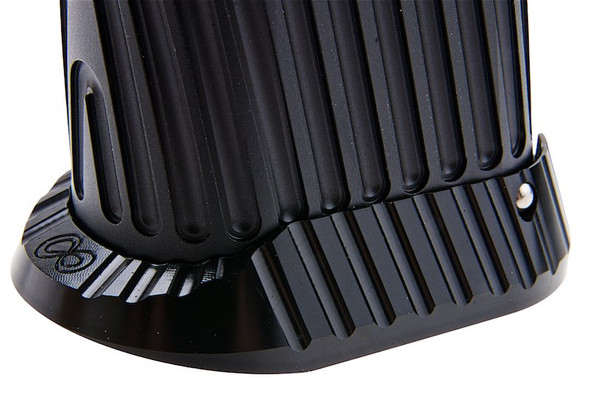 5KU Tokyo Marui Hi Capa GBB Airsoft Grip (Infinity, CNC Aluminum, Type 4) - Black