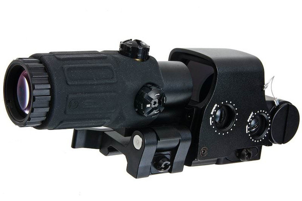 HOLY WARRIOR HWS EXPS3 Weapon Red Dot Sights w/ G33 Scope - BK
