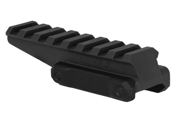PTS Unity Tactical FAST Optic Riser (20mm Rail, Polymer, BK)