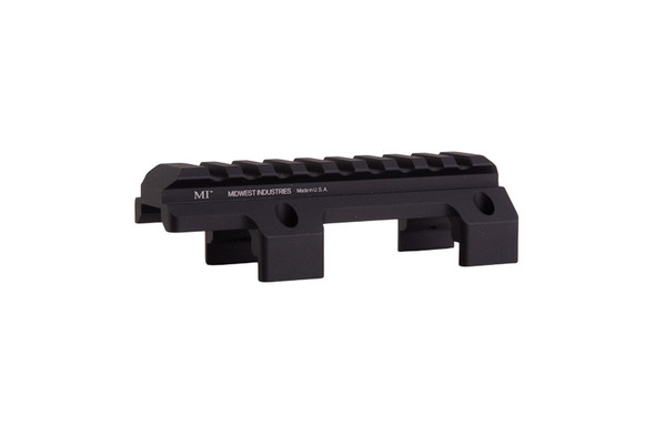 RGW MI Style MP5 20mm Rail Optic Mount for VFC (Umarex) MP5 GBB / Tokyo Marui MP5 NGRS - Black