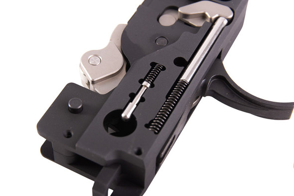 Unicorn Airsoft X Angry Gun Tokyo Marui MWS GBBR Drop-in Trigger Box Set (Stainless Steel)