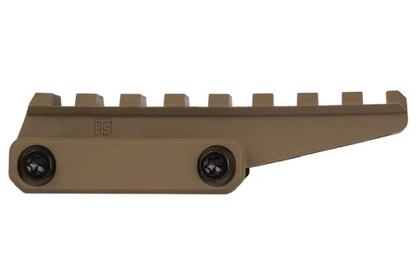 PTS Unity Tactical FAST Optic Riser (20mm Rail, Polymer, DE)