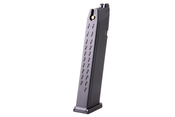 MAXTACT GMG-17 Lightweight CO2 Airsoft Magazine for Tokyo Marui G Series Spec GBB (Self Regulated,32 rds)