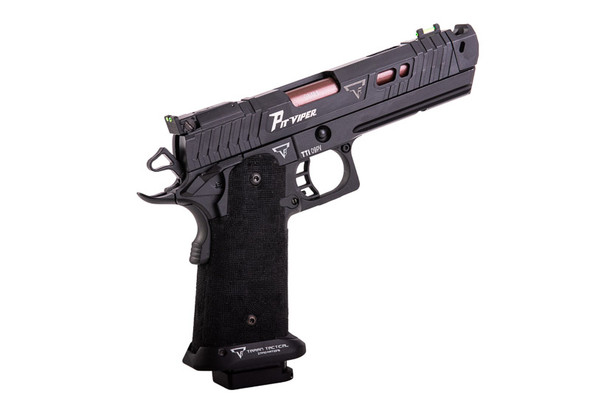 Double Bell TTI JW4 Pit Viper GBB Airsoft Pistol (Hand Stippling Grip, 303A)