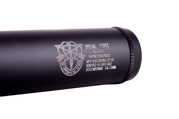 5KU SOCOM556 MG QD Suppressor (14mm CCW, Steel) - Type A