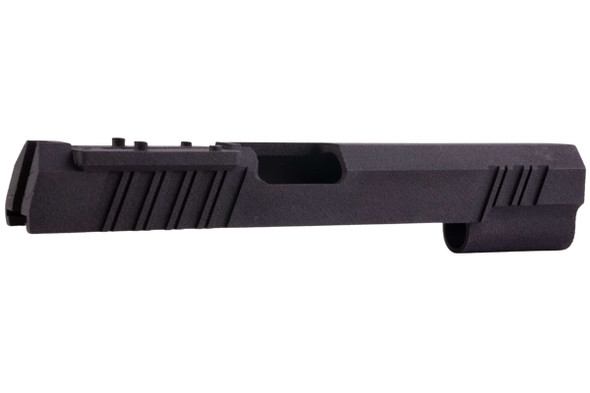 Revanchist Airsoft Hi Capa GBB 3D Print 5.1inch Carry Optic Slide (Type A, Black)