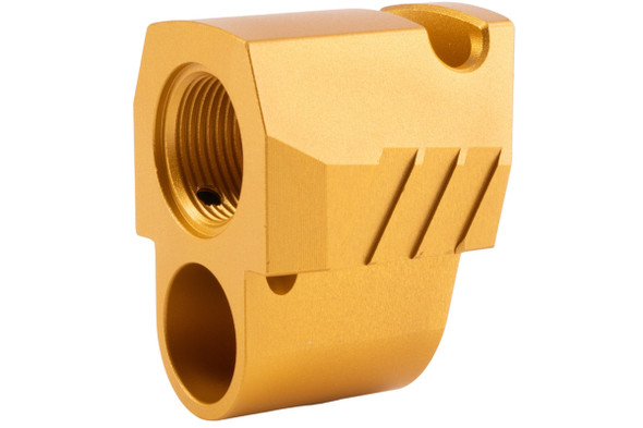 Revanchist Airsoft SIG Sauer M17 / M18 / P320 GBB Compensator (Type A, Gold)
