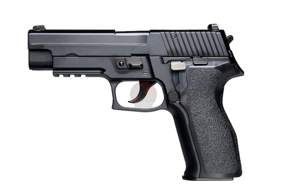 KJ Works KP01 E2 Green Gas Airsoft Pistol (Included Green Gas & CO2 Magazine)