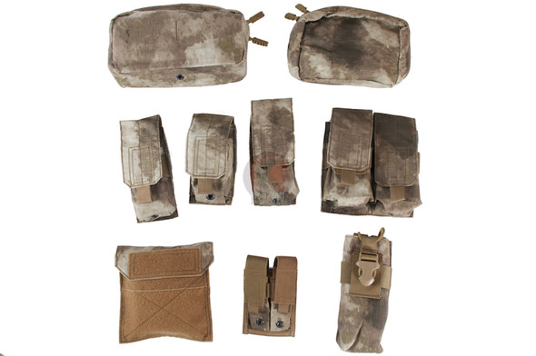PANTAC Releaseable Molle Armor Land Version (X-Large / A-TACS / Cordura) 