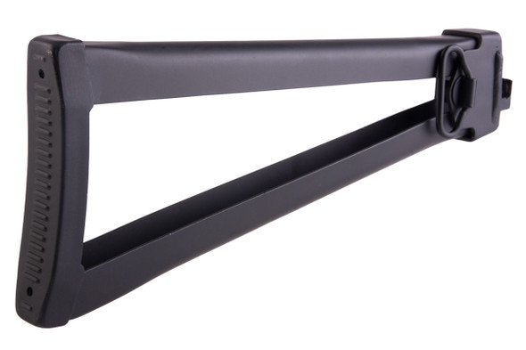 FCW Tokyo Marui Saiga 12 GBB AK Triangle Stock with Cushion Butt Black Pad