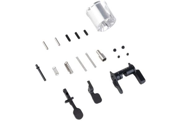 OMG Tokyo Marui MWS GBBR SR16 Style Receiver Set (CNC, Black)