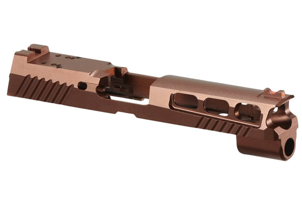 PH+ SIG Sauer P320 / M17 (VFC) Competition Lightweight Slide (Aluminum) - Bronze