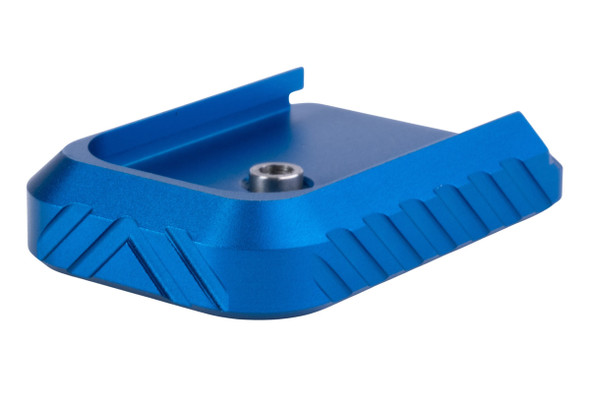 Revanchist Airsoft Tokyo Marui Hi-Capa GBB Magazine Base (Type B, Aluminum, Blue)