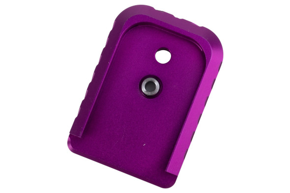 Revanchist Airsoft Tokyo Marui Hi-Capa GBB Magazine Base (Type B, Aluminum, Purple)