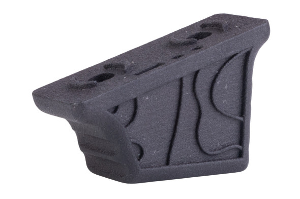 Advantage Airsoft Contour Line Style Mlok Hand Stop - Black (Small)