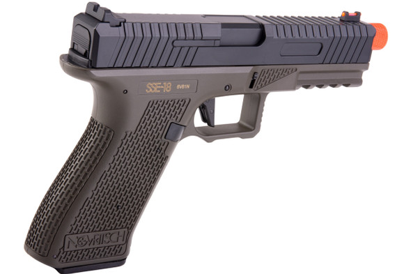 Novritsch SSE18 Full Auto / Semi AEP Airsoft Pistol - OD (Gen 2) - US version