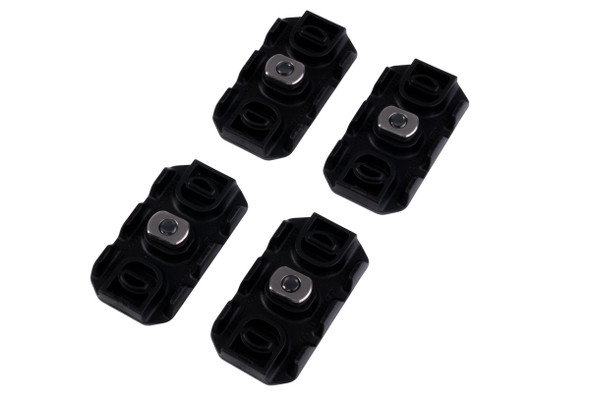 Strike Industries Mlok Rail Covers with Cable Management System - (Short, Black, 4pcs/set)