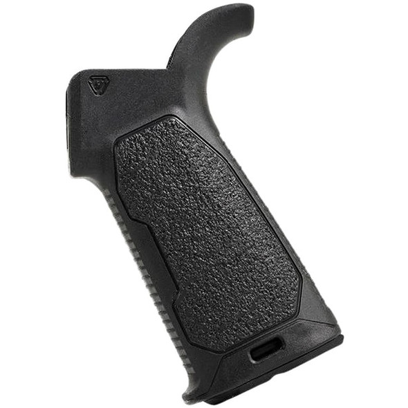 Strike Industries AR Overmolded Enhanced Pistol Grip (25 degree, Black)