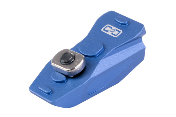 Strike Industries LINK Angled QD Mount - Blue (for Mlok and Keymod Rails)