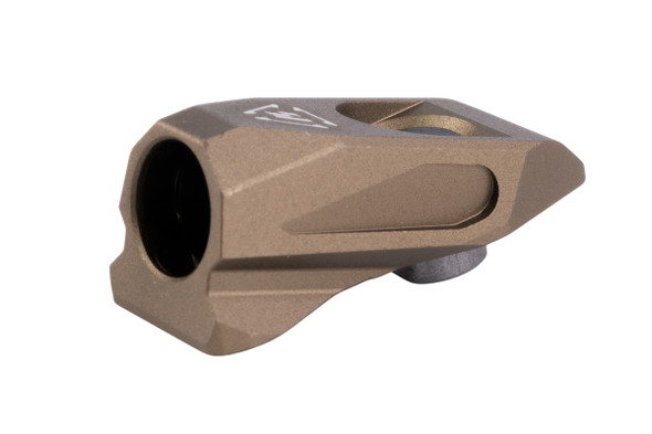 Strike Industries LINK Angled QD Mount - FDE (for Mlok and Keymod Rails)