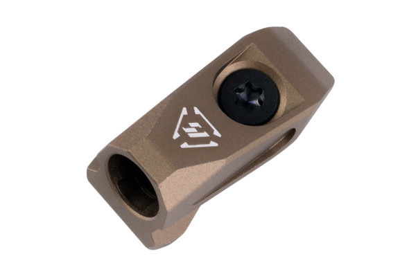 Strike Industries LINK Angled QD Mount - FDE (for Mlok and Keymod Rails)