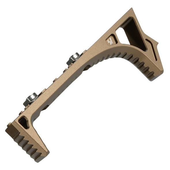 Strike Industries LINK Curved Tactical Foregrip for Mlok and Keymod Rails (FDE)