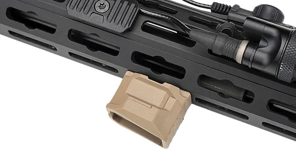 Strike Industries Stacked Angled Grip Extension (FDE)