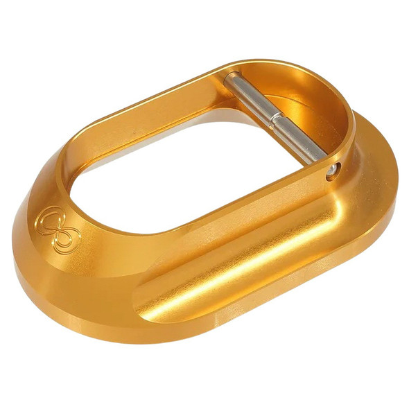 5KU Aluminum XL Infinity Magwell for Aluminum Grip Only - Gold