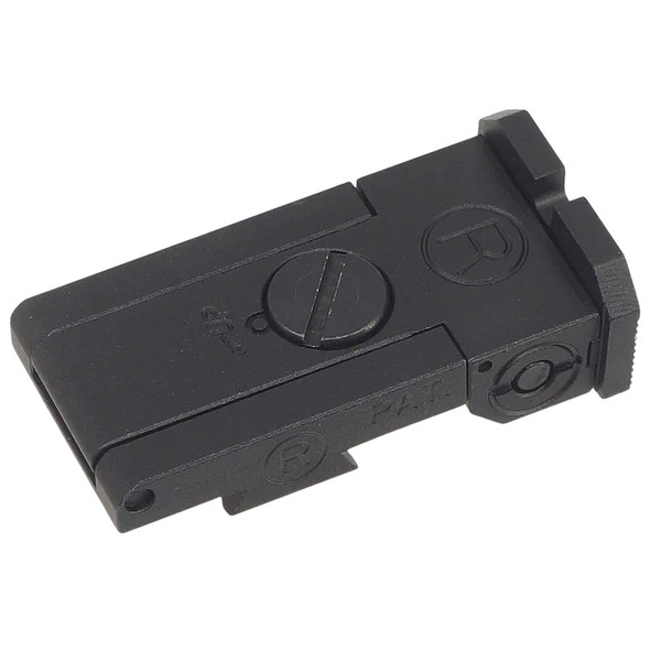 5KU Tokyo Marui Hi Capa 5.1 GBB BO Style Rear Sight - Black