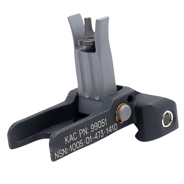 BJ TAC KAC 300 Style Folding Sight Set (Stainless Steel, Black)
