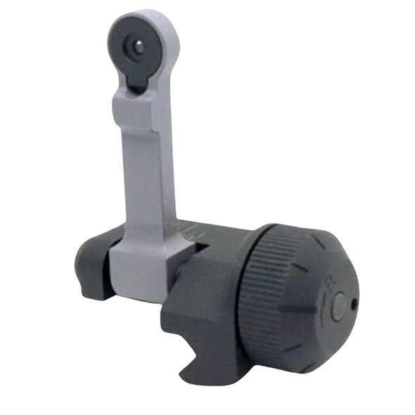 BJ TAC KAC 300 Style Folding Sight Set (Stainless Steel, Black)